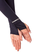 Golftini Long Sleeve Fabulous Mock Pullover