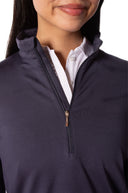 Golftini Long Sleeve Fabulous Mock Pullover