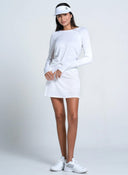 Long Baseline White Skirt