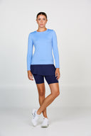 Long Sleeve Periwinkle Top