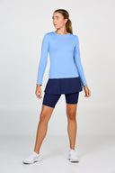 Long Sleeve Periwinkle Top