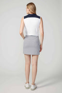 Navy Shield Airspun Skort