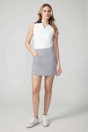 Navy Shield Airspun Skort