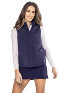 Golftini Vintage Navy Vest