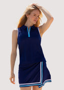 Front Wrap Ribbed Skort