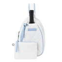 Pickleball Courtside Sling - White/Blue