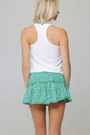 Back Nine Sleeveless White Polo