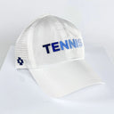 Puff Ombre Tennis Hat - Blue