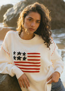 Riley American Flag Sweater