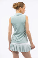 Ruth Skort - Mini Mint Stripe