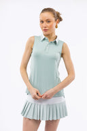Ruth Skort - Mini Mint Stripe