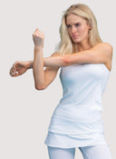 Seamless White Muscle Tank