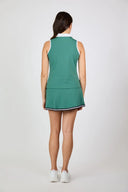 Fresh Air Sleeveless Pine Polo