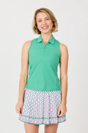 Sleeveless Alpine Polo