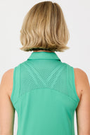 Sleeveless Alpine Polo