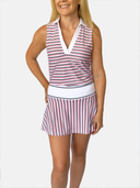 Reese Skort - Americana Stripe