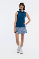 Alice Ruffle Polo - Porcelain