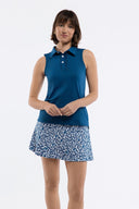 Alice Ruffle Polo - Porcelain
