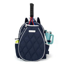 Tennis Courtside Backpack - Navy/White