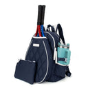 Tennis Courtside Backpack - Navy/White