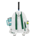 Tennis Courtside Backpack - White/Green