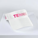 Tennis Pink Ombre Puff Visor