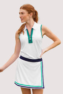 Front Wrap Ribbed Skort
