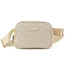 Woven Belt Bag - Bone