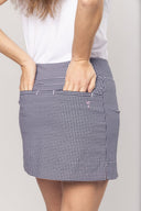 Golftini Be An Athlete Checkered Skort