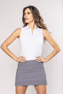 Golftini Be An Athlete Checkered Skort