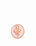Pink Blooms Ball Marker w/Clip