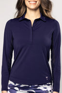 Long Sleeve Darling Polo