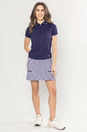 Short Sleeve Capri Polo