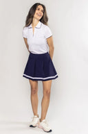 Short Sleeve Capri Polo