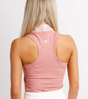 Lucky in Leather Mauve Polo