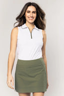 Sleeveless Capri Polo