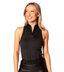 Lucky in Leather Black Polo