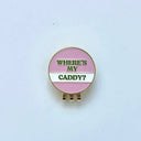 Where's My Caddy Ball Marker w/clip