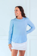 Light Blue 26 LS Crew