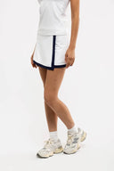 Birdie Skort - White/Navy