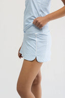Pia Rain Stripe Skort