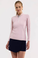 Carey ¼ Zip Pullover – Ballerina