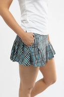 The Grey Skort English Gingham