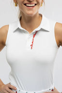The Alice Ruffle Polo