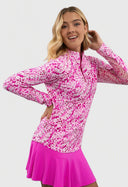 IBKUL Yesenia L/S Mock Neck