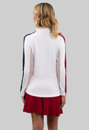 IBKUL Color Block L/S Mock Neck