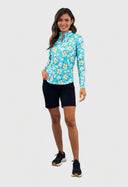 IBKUL Eleanor L/S Mock Neck