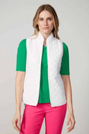 Quilted Zippered Vest