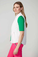 Quilted Zippered Vest